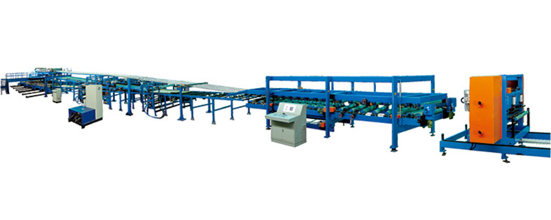  Línea de Producción de Paneles Sándwich EPS/Roca de Lana